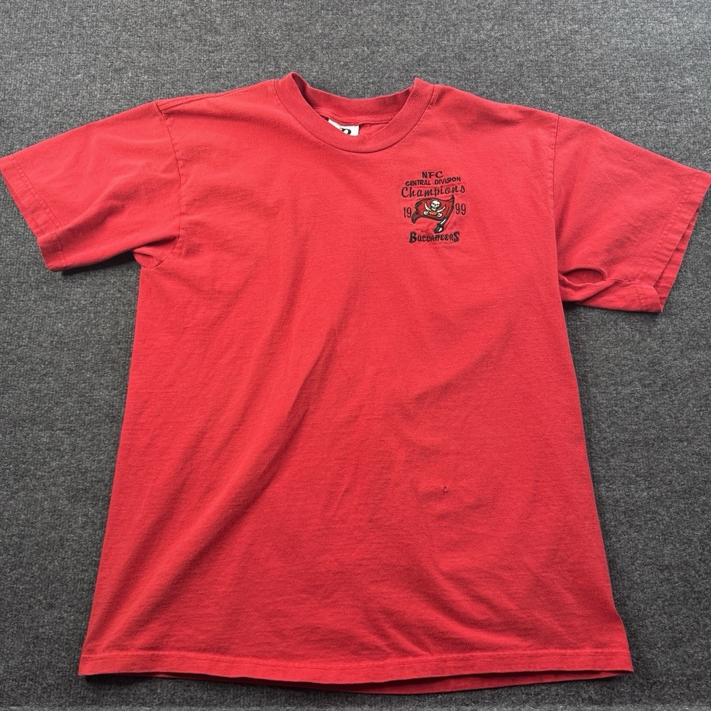 Tampa Bay Buccaneers 1999 Dynasty Red Polo Shirt L Men's NFL Football VTG Read